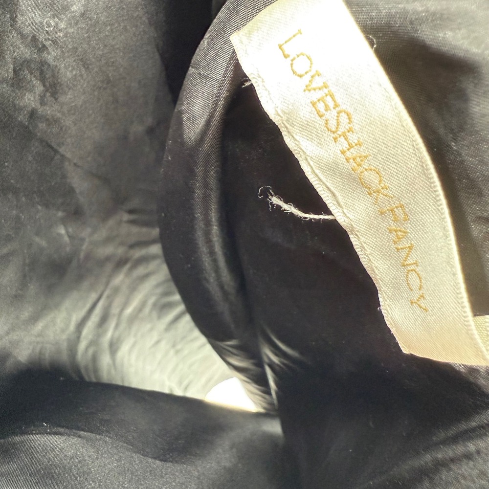 LoveShackFancy Black Mini Dress - Picture 5 of 9